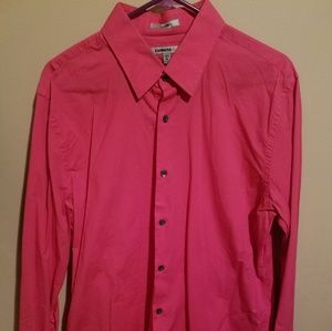 Express Fitted Button Up